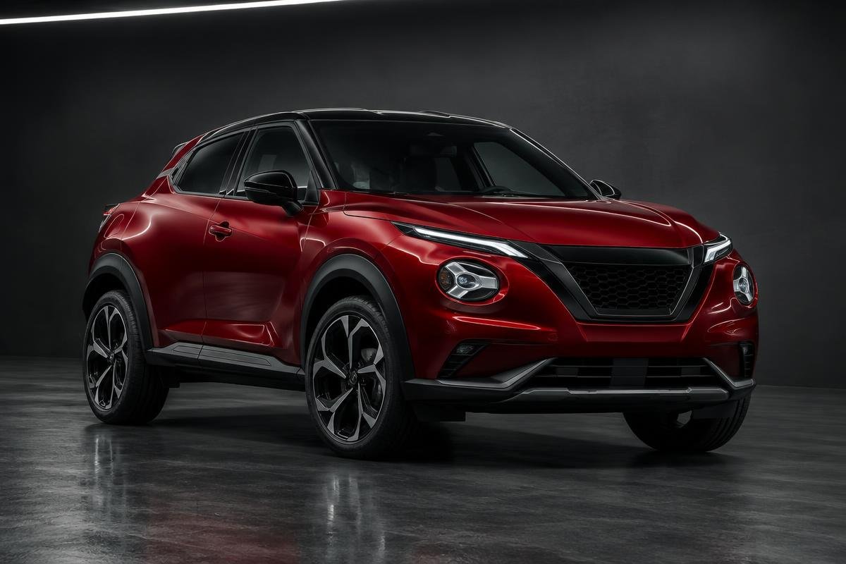 Nissan Juke in a technical automotive studio